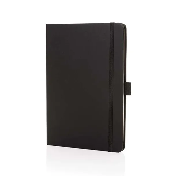  Sam A5 RCS certified bonded leather classic notebook - XD Collection Black 