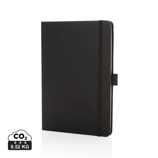  Sam A5 RCS certified bonded leather classic notebook - XD Collection Black 