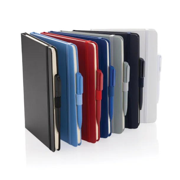  Sam A5 RCS certified bonded leather classic notebook - XD Collection blue 