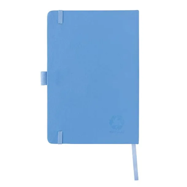  Sam A5 RCS certified bonded leather classic notebook - XD Collection blue 