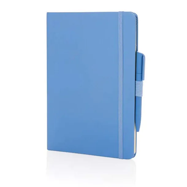  Sam A5 RCS certified bonded leather classic notebook - XD Collection blue 