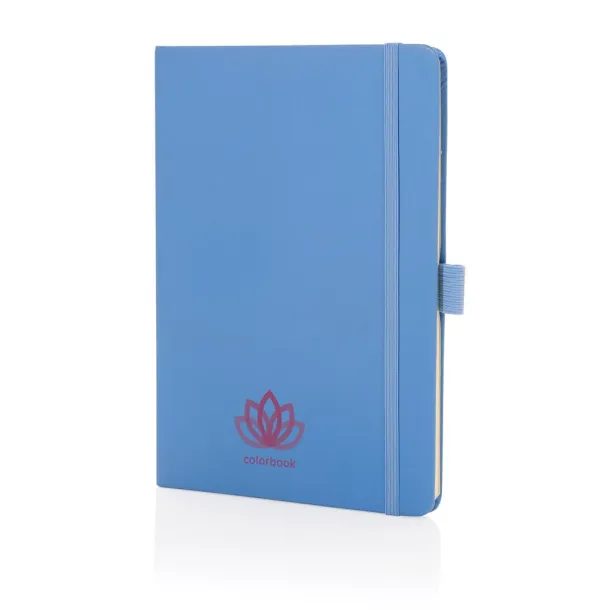  Sam A5 RCS certified bonded leather classic notebook - XD Collection blue 