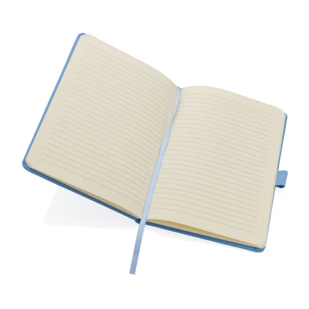  Sam A5 RCS certified bonded leather classic notebook - XD Collection blue 