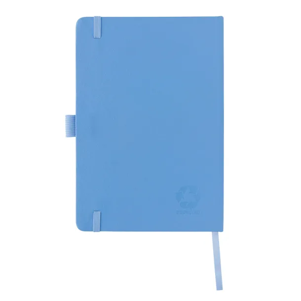  Sam A5 RCS certified bonded leather classic notebook - XD Collection blue 