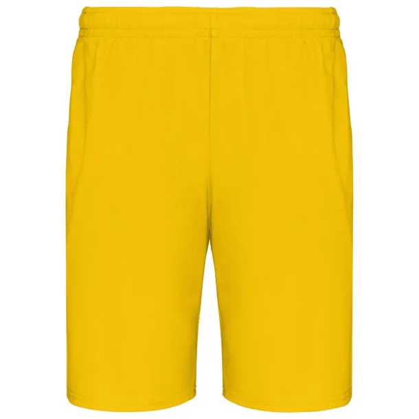  Muške sportske kratke hlače, 140 g/m2 - Proact Sporty Yellow
