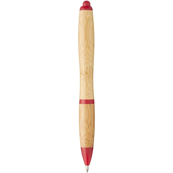 Nash bamboo ballpoint pen Natural Red