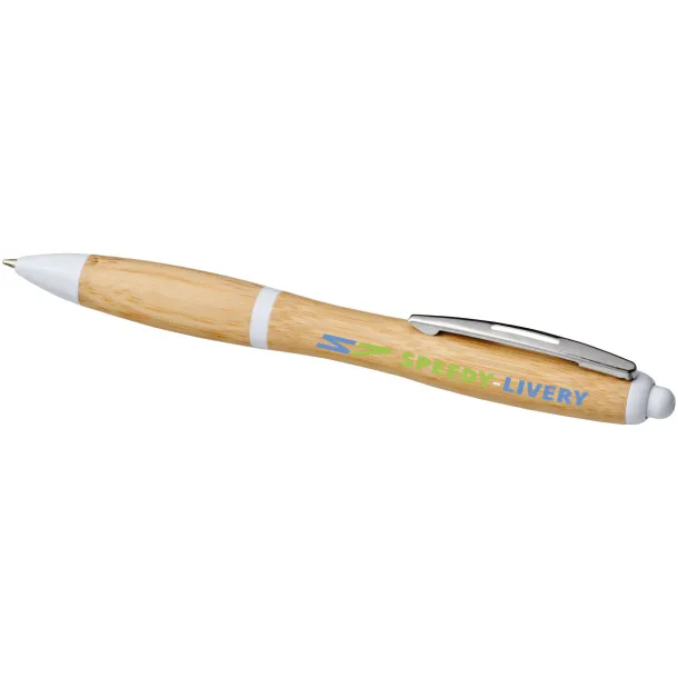 Nash bamboo ballpoint pen Natural White