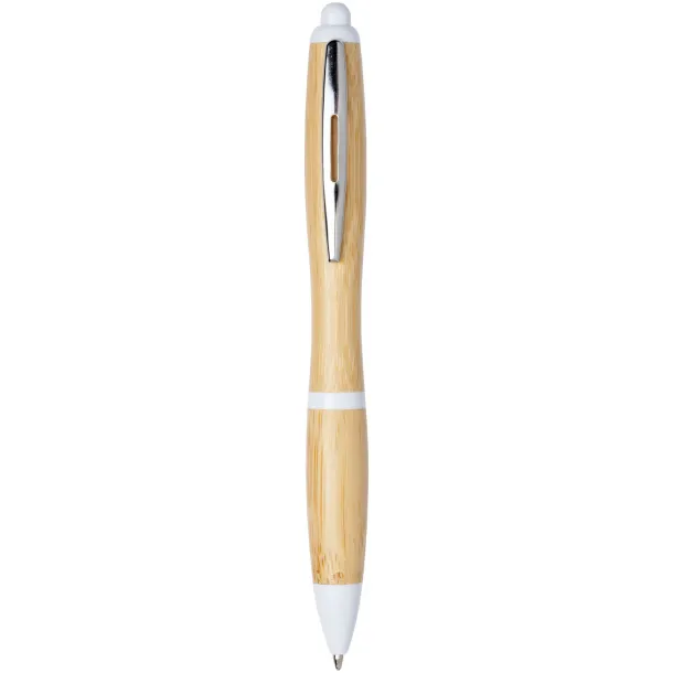 Nash bamboo ballpoint pen Natural White