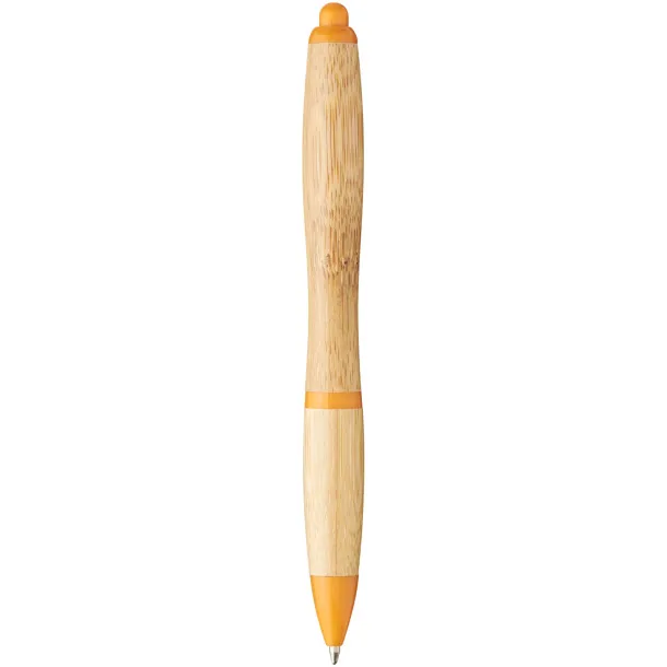 Nash bamboo ballpoint pen Natural Orange