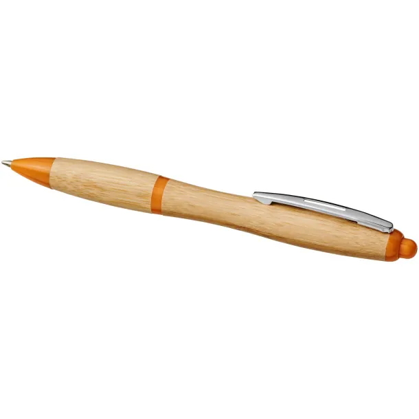 Nash bamboo ballpoint pen Natural Orange