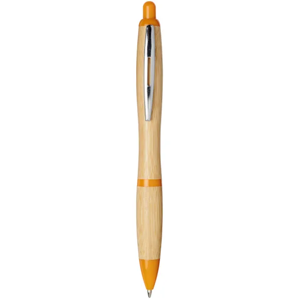 Nash bamboo ballpoint pen Natural Orange