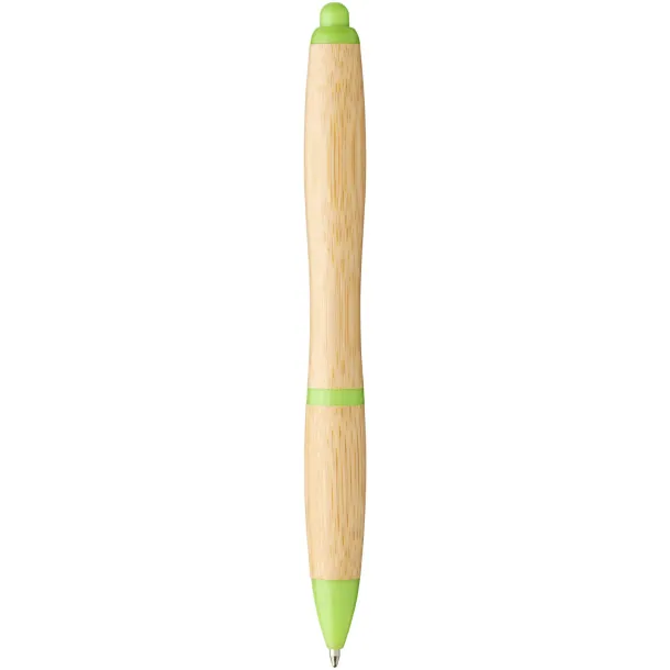 Nash bamboo ballpoint pen Natural Green