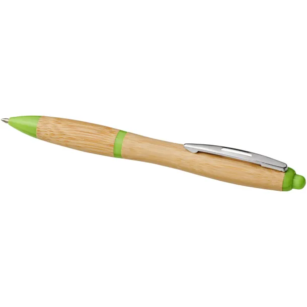 Nash bamboo ballpoint pen Natural Green