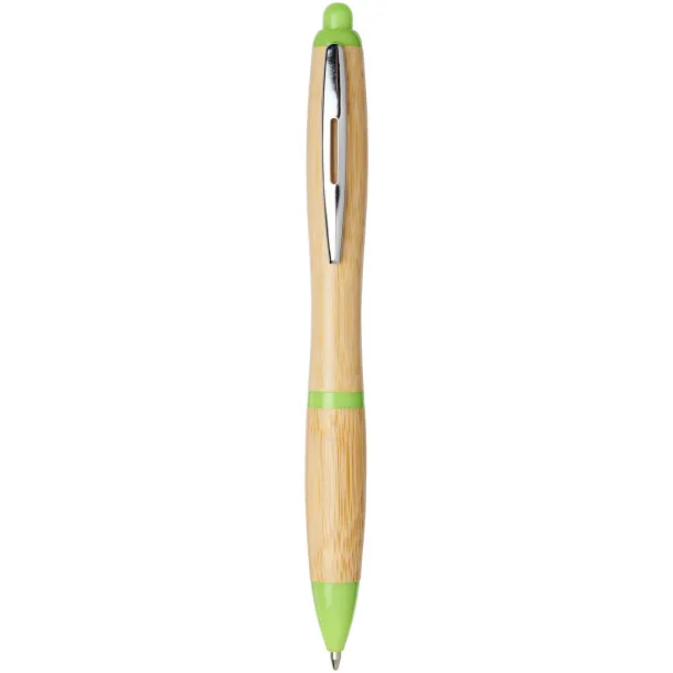 Nash bamboo ballpoint pen Natural Green