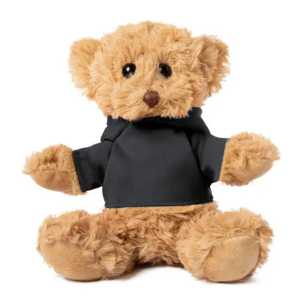 Loony teddy bear Black Brown