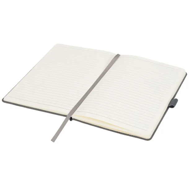 Carbony A5 suede notebook - JournalBooks Grey
