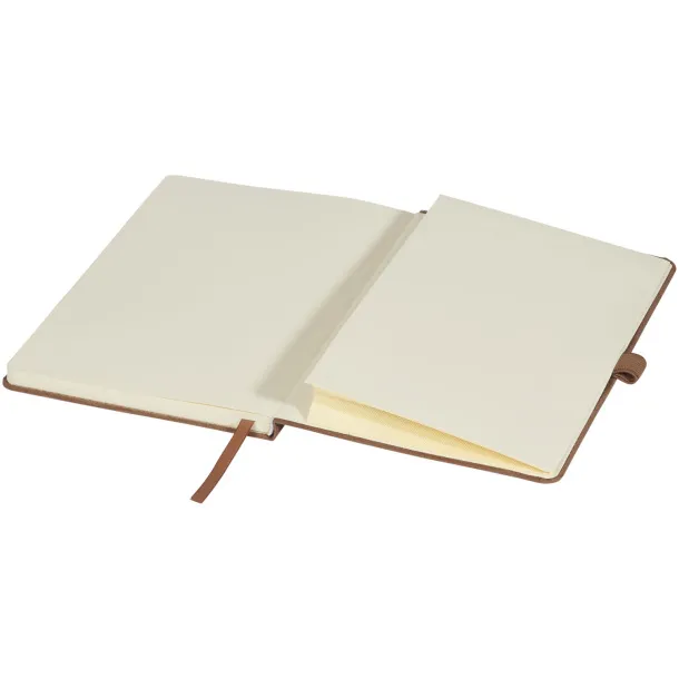 Carbony A5 suede notebook - JournalBooks Brown