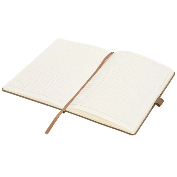 Carbony A5 suede notebook - JournalBooks Brown