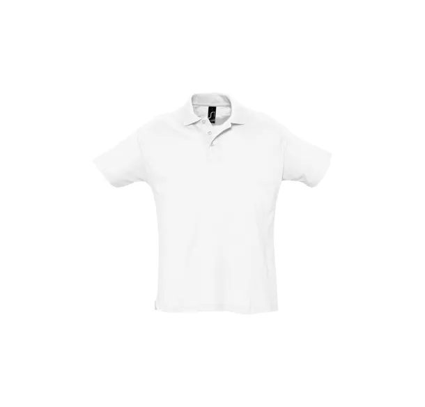 Summer II pique polo shirt - Sols White