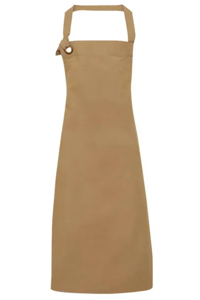  'CALIBRE' HEAVY COTTON CANVAS BIB APRON - Premier Khaki