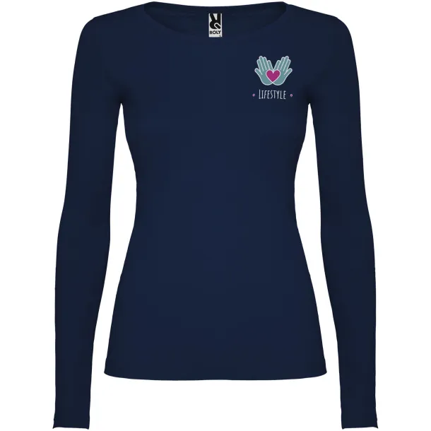 Extreme long sleeve women's t-shirt - Roly Mornarski plava
