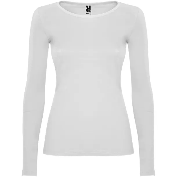 Extreme long sleeve women's t-shirt - Roly White