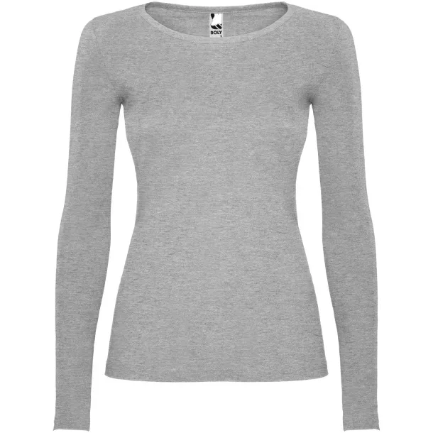 Extreme long sleeve women's t-shirt - Roly Marl Grey