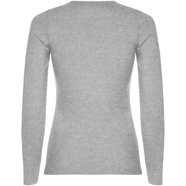 Extreme long sleeve women's t-shirt - Roly Marl Grey