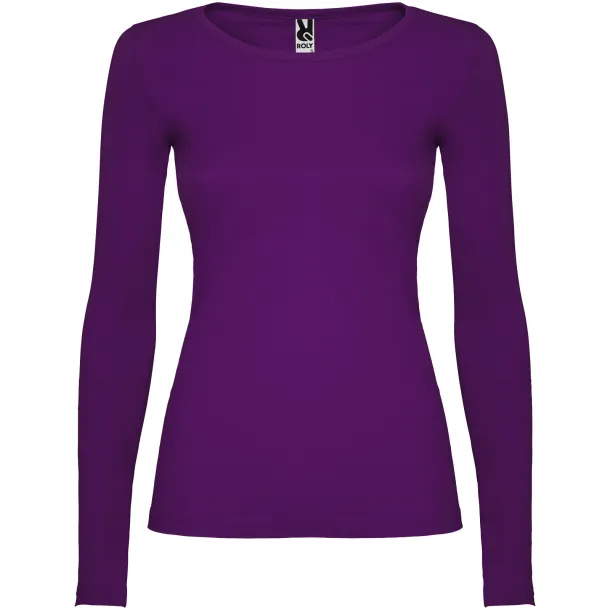 Extreme long sleeve women's t-shirt - Roly Purple