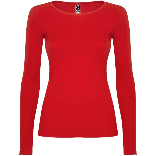 Extreme long sleeve women's t-shirt - Roly Red