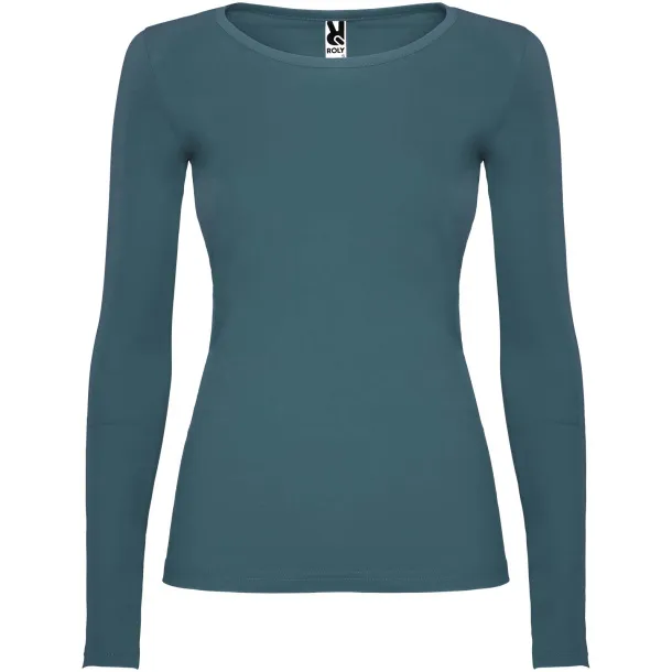 Extreme long sleeve women's t-shirt - Roly Storm blue