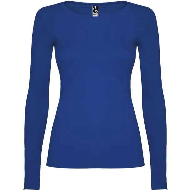 Extreme long sleeve women's t-shirt - Roly Royal blue