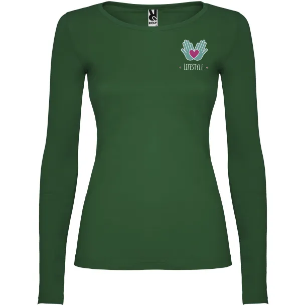 Extreme long sleeve women's t-shirt - Roly Zelena