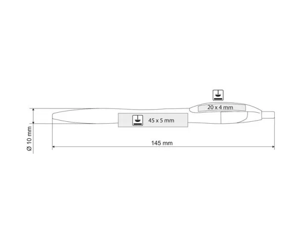 521 ball pen White