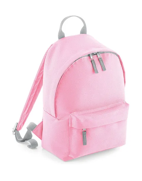  Mini Fashion Backpack - Bagbase Classic Pink Light Grey