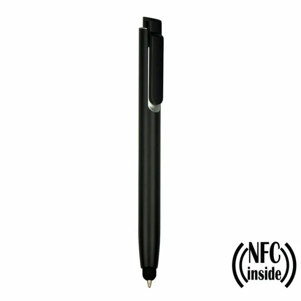  Ball pen with NFC chip, touch pen Crna