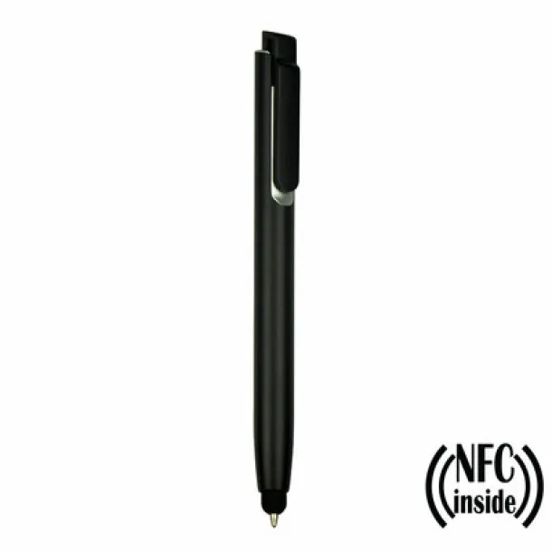  Ball pen with NFC chip, touch pen Crna