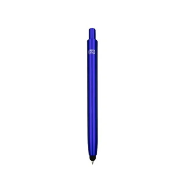  Ball pen with NFC chip, touch pen Mornarski plava
