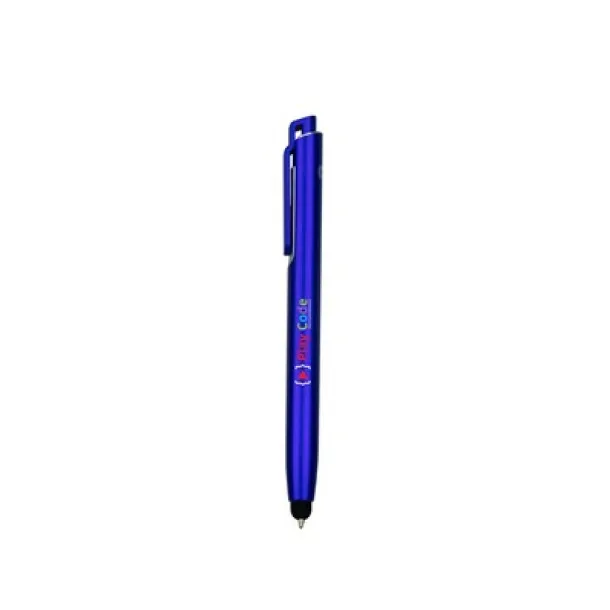  Ball pen with NFC chip, touch pen Mornarski plava