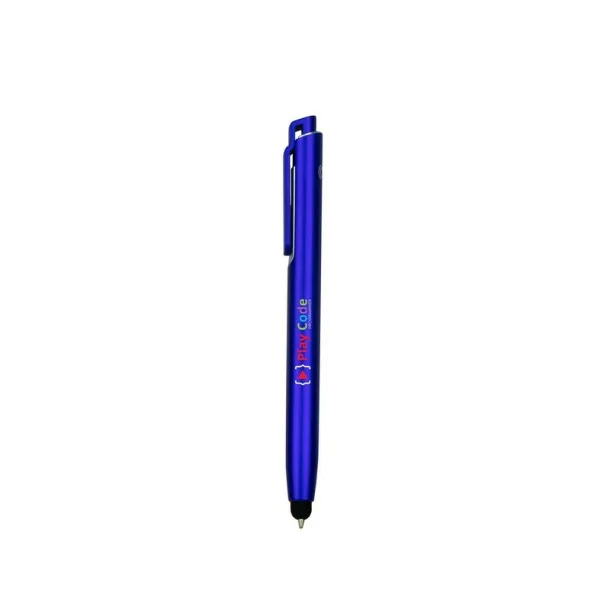  Ball pen with NFC chip, touch pen Mornarski plava