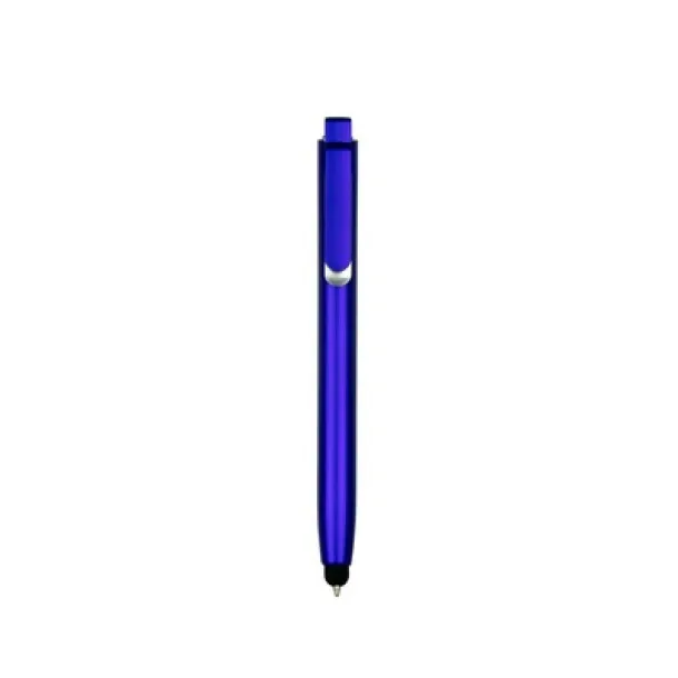  Ball pen with NFC chip, touch pen Mornarski plava