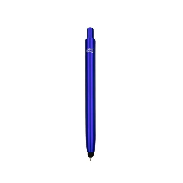  Ball pen with NFC chip, touch pen Mornarski plava