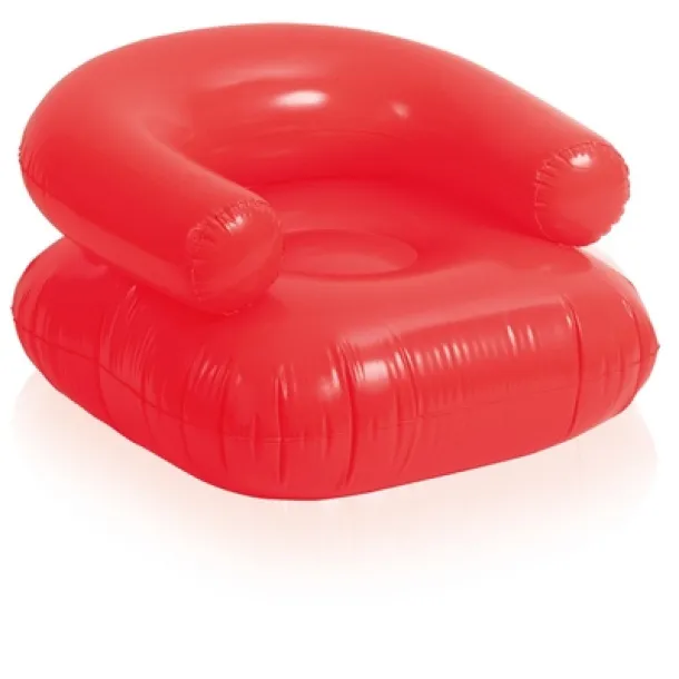  Inflatable beach chair Crvena