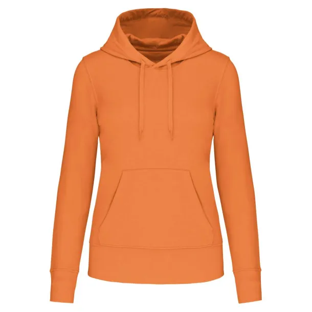  LADIES' ECO-FRIENDLY HOODED SWEATSHIRT - 280 g/m² - Kariban Light Orange