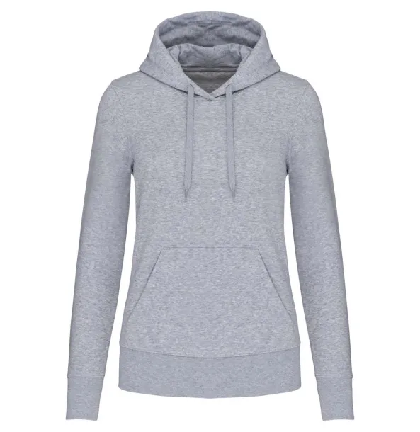  LADIES' ECO-FRIENDLY HOODED SWEATSHIRT - 280 g/m² - Kariban Oxford Grey