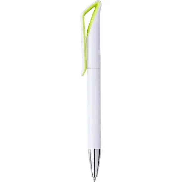  Geometric ball pen light green