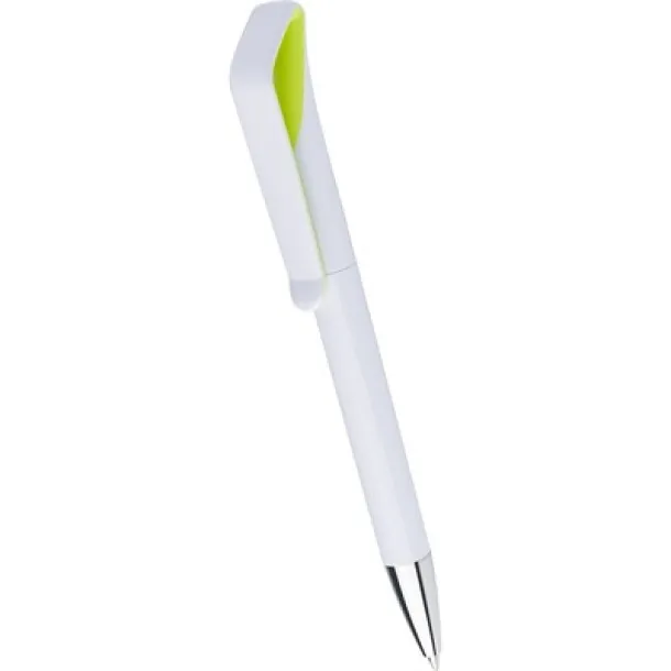  Geometric ball pen light green