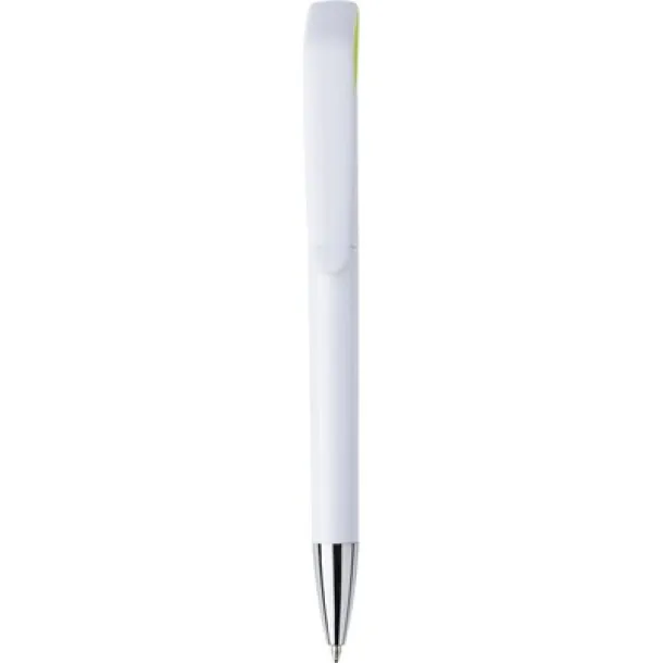  Geometric ball pen light green