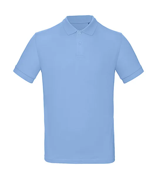  Organic Inspire Polo /men - B&C Sky blue