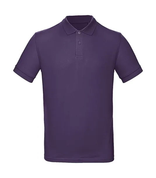  Organic Inspire muška polo majica od organskog pamuka, 170 g/m² - B&C Radiant Purple